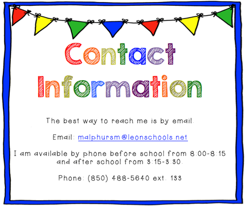 Contact Information  
